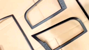 Paket Garnish Lampu Depan Belakang New Triton 2024-2026 Hitam Chrome