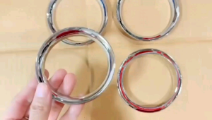 Cover Ring AC Nissan March 2011 2014 2016 Chrome