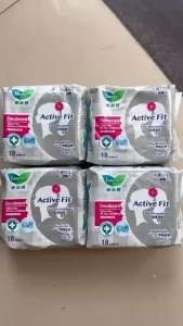 Băng vệ sinh hàng ngày laurier Active Fit Phân Tử bạc 2 tác động