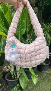 กระเป๋าสะพายไหล่ พร้อมส่งจากไทย กระเป๋าสะพายไหล่ แฟชั่น mini 23.5 x 24 x 8.5cm