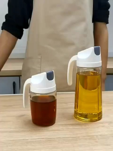 ABBM1000 Botol Tempat Minyak Goreng Saos Kecap Anti Tumpah 630ML / Botol Serbaguna Import
