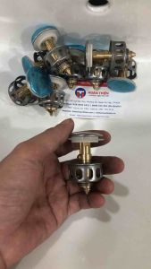 Nút nhấn bộ xả lavabo Ty xả nhấn chặn tóc chặn rác chậu rửa mặt