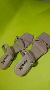 VR-02 SANDAL WANITA TERBARU SANDAL TEPLEK HAK 3CM KEKINIAN