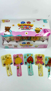 30 pcs LOLLIPOP GUMMY mint permen lunak