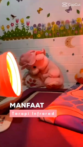 Set Alat Fisioterapi Terapi Infrared Philips 150 watt + Standing