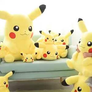 Pikachu doll plush toy Pikachu cute boys and girls doll children sleeping pillow doll