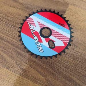 ( CHAINRING BMX 36T ATLANTIS ) Gir Gear Depan Chain Ring Sepeda BMX 36 T Steel Crank Rotel Kayuhan