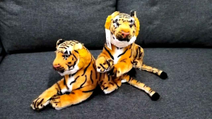 🔥Limited stok🔥 size 55 cm/35 cm Harimau Anak patung / Big tiger Doll