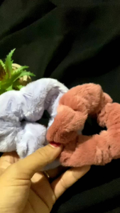 Ikat Rambut Scrunchie Korea / Kunciran Cepol Bulu Lembut & Halus / Scrunchie Premium