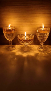 Candle holder  Lotus Glass Oil Lam ，Candle holder ，Prayer Oil Lam Crystal Glass Oil Lamp ，Prayer Oil Lam Crystal Glass Oil Lamp ，Buddha Word Glass Oil Lamp Bowl Plant Oil Salad Oil Lotus Bowl Home  Chinese Style Candle Holder Lighting Accessories