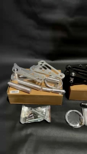 Foostep Underbone Balap Vespa CNC Dural Ziegi Custom px Excel Super Sprint