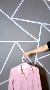 Kemeja stripe whispie premium katun salur baju atasan wanita terbaru