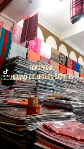 Pashmina Syal Motif Abstrak Chasmere - Selendang Shawl Scarf - 180 CM X 75 CM