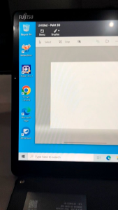 Máy tinh bảng Fujitsu arrows tap Q738. cpu i3 7130u. R4. 128G.hang cü hinh thức dep 90%