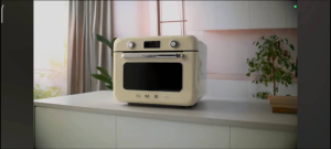 SMEG 10-in-1 Multifunction 30L Countertop Combi Steam Oven Cream COF01CRUK (2yrs warranty)