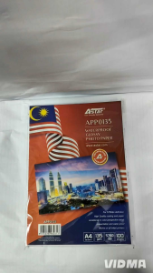 A4 Astar 135gm waterpoof glossy paper