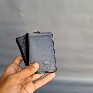 Lipat 3 Dompet mini kulit sapi pria dan wanita
