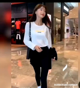 กางเกงสกินนี่ทำงาน ฝ้ายืดสวมใส่สบาย