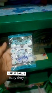 KAPUR BARUS / KAMPER PUTIH KEMASAN 25GRAM