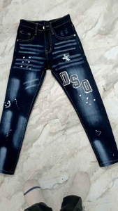 quần jeans size nhỡ màu xanh