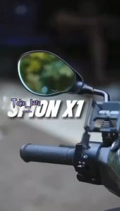 Spion X1 YAMAHA Sepasang / Universal semua motor harga untuk sepasang free sambungan drat