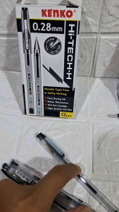 Bulpen KENKO Hi-TECH 0.28 MM isi 12 pcs