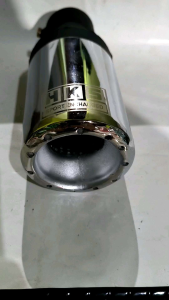 Knalpot mobil murah Racing variasi buntut suara halus BULAT