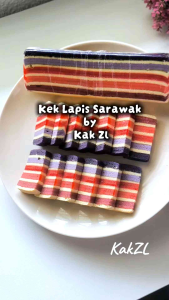 KAKZL HOMEMADE KEK LAPIS SARAWAK LAYERED CAKES 3 BERRIES