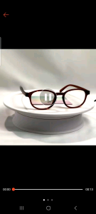 Kacamata Baca & Kacamata Plus Frame Coklat Oval Kecil NW442