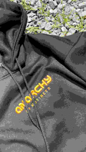 Hoodie Pullover Jumper Wanita Bordir timbul Sweater premium Anarchy apparel