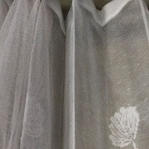 Vitrase Gorden Jendela Gordeng Pintu Hordeng Putih Polos Model Cantolan Kawat S Motif Bunga Matahari