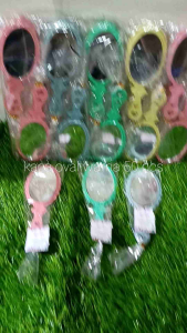 isi 50 pcs souvenir kaca - souvenir pernikahan kaca oval warna kemasan plastik