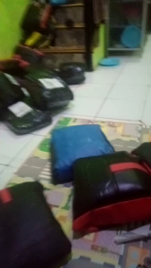 Sarung Jok Brio Setya Bagian Depan Full Busa