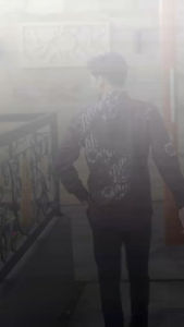 KEMEJA PREMIUM DHARMARAJA BURGUNDY BATIK FLORIST