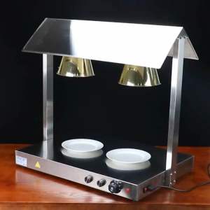 3 หัว โคมไฟอุ่นอาหาร โคมไฟส่องอาหาร ผ้าอาหาร 3 หัว