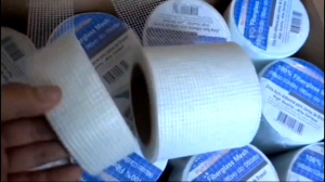 Nẹp gấp PVC bo cạnh góc thạch cao Bả Trát Tường bả dạng cuộn tự dính-40