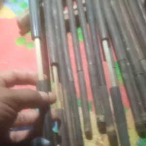 pletokan bambu hitam mainan tradisional