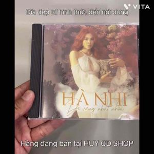 Đĩa CD Hà Nhi - Lân Nhã - Hà Anh Tuấn - nhạc Hoa Lời Việt - Đĩa lòng Trắng