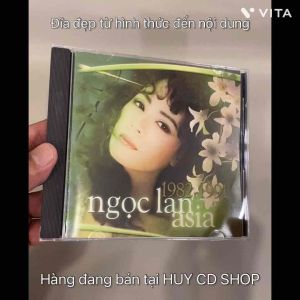 Đĩa CD the best of Ngọc Lan in Asia - Nhạc sang trữ tình - Đĩa lòng Trắng