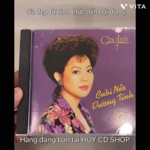 Đĩa CD Giao Linh Cuối nẻo đường tình Nhạc vàng trữ tình Bolero Đĩa lòng Trắng Chất Lượng cao Âm Thanh chuẩn HUY CD SHOP