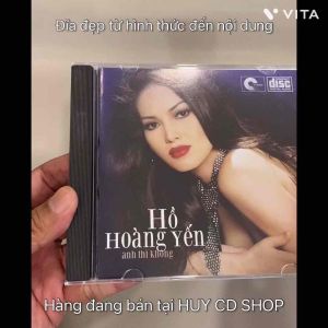 Đĩa CD Hồ Hoàng Yến Asia - Trúc Hồ hòa âm - Nhạc sang trữ tình - Đĩa lòng Trắng