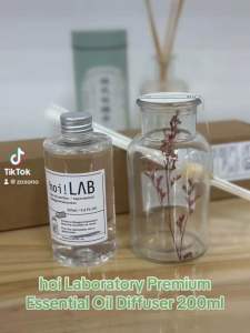 hoi Laboratory Premium Essential Oil Diffuser 200ml [ Aromatherapy  / Lavender / Rose / Jasmine / Blackcurrant / Berry ]