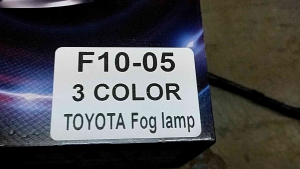 foglamp F10 Vahid 3 warna|LED projector waterproof universal