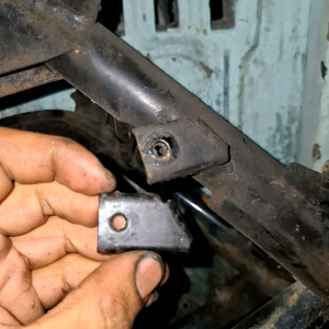 Brecket Breket Pangkon Dudukan Minyak Rem Belakang Supra X 125 Kharisma Karisma Blade Revo Original Motorcycle