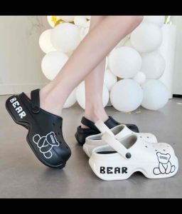 ส่งเร็ว รองเท้าหัวโตส้นสูง รองเท้าหัวโตพลาสเทล รองเท้าหัวโตพื้นถอด ผู้หญิง