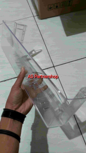 rak botol kulkas sharp 2pintu bagian tengah dan bawah original