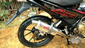 Silencer Knalpot Racing WRX Oval 50mm