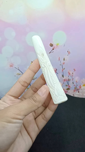 Pipa Tulang Sapi Ukir Bunga Berkualitas M01