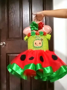 Cocomelon tutu dress with headband