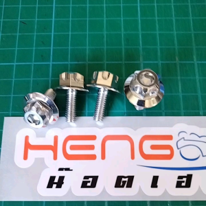 4 PIECES OF BIG HEAD BODY BOLTS FOR MOTORCYCLE (M6X15)